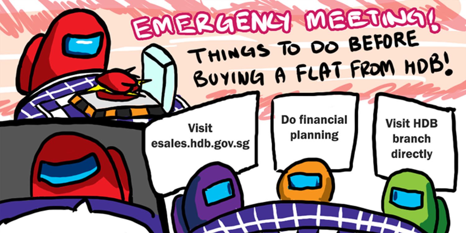 HDB & SCDF Use 'Among Us' Memes To Teach Proper Practices So They're Easy  To Remember